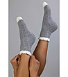 Комплект пухкави памучни дамски чорапи 3 чифта Sara-1 снимка