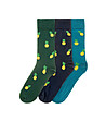 Комплект от 3 чифта мъжки чорапи Dacio-0 снимка