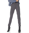 Сив дамски панталон с колан Lisha-0 снимка