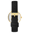 Дамски часовник в черно и златисто-1 снимка