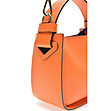 Оранжева дамска чанта от естествена кожа Keila-3 снимка