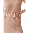 Бежова рокля от фино плетиво Brilia-2 снимка