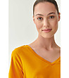 Оранжева дамска блуза Nelisa-2 снимка