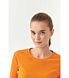 Дамска блуза в оранжево с памук Bea-2 снимка