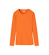 Дамска блуза в оранжево с памук Bea-4 снимка