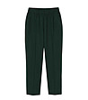 Дамски тъмнозелен панталон Luno-2 снимка