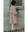 Детска рокля в бежово Alice-1 снимка