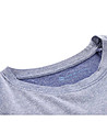 Мъжка памучна блуза в синьо Heres-3 снимка