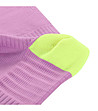 Unisex чорапи в лилав нюанс с контрастни линии-3 снимка