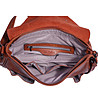 Дамска офис чанта в цвят коняк Vivi-3 снимка