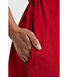 Червен дамски халат Song-4 снимка