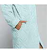 Дамски халат в цвят мента Arena-2 снимка
