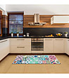 Пътека с принт в ярки цветове 180х52 см-2 снимка