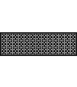 Черна пътека с принт в бяло 180х52 см снимка