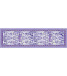 Лилава пътека с принт 180х52 см-1 снимка