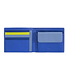 Мъжки син портфейл с цветни джобове Conrad-1 снимка