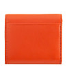 Оранжев дамски портфейл от естествена кожа Malaga-1 снимка