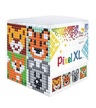 Креативен хоби комплект с пиксели Диви животни снимка