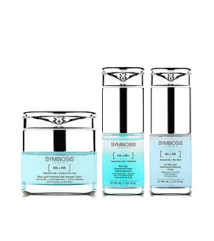 Козметичен комплект за лице от 3 части за защита от синя светлина снимка