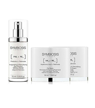 Комплект от околоочен контур, крем за деколте и нощен крем снимка