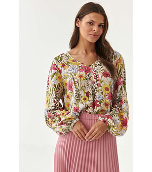 Дамска блуза с флорален принт Afelianna снимка