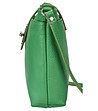 Зелена дамска чанта за рамо от естествена кожа Tanita-3 снимка