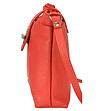 Червена дамска чанта за рамо от естествена кожа Tanita-3 снимка