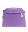 Дамска кожена лилава чанта Ilana-2 снимка