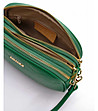 Зелена малка дамска чанта Vencia-4 снимка