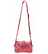 Многоцветна дамска кожена чанта Mariela-4 снимка