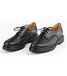 Дамски черни кожени обувки Arden-2 снимка