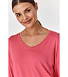 Розова дамска блуза Segro-3 снимка