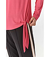 Розова дамска блуза Segro-4 снимка