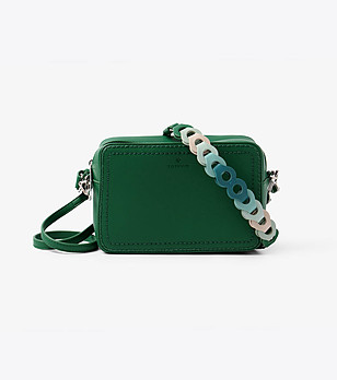 Малка дамска чанта Nasti в зелено снимка