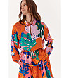 Многоцветна дамска блуза Lenazja-0 снимка