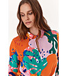 Многоцветна дамска блуза Lenazja-2 снимка