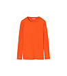 Дамска блуза в оранжево с памук Bea-3 снимка
