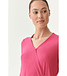 Розова дамска блуза Wizi-2 снимка