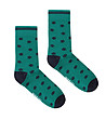 Мъжки чорапи в зелен нюанс с принт детелини Benny-0 снимка