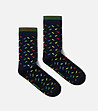 Многоцветни мъжки чорапи Pin-0 снимка