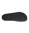 Тъмносини мъжки чехли от естествена кожа Nader-1 снимка