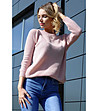 Розов дамски пуловер Elpidana-3 снимка