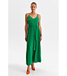Елегантна зелена рокля солей Cassidy-0 снимка