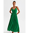 Елегантна зелена рокля солей Cassidy-2 снимка