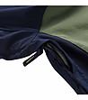 Мъжко softshell яке с DWR в зелено и тъмносиньо Lanc-4 снимка