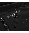 Мъжко softshell яке в черно Lanc с DWR-3 снимка