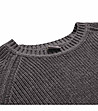 Мъжки памучен пуловер в сиво Wer-4 снимка