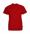 Памучна червена мъжка блуза с яка Cugam-0 снимка