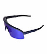 Unisex слънчеви очила с черни рамки и сини лещи Performance Sofere-1 снимка