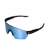 Unisex спортни слънчеви очила с черни дръжки и сини лещи Performance Rodene-1 снимка